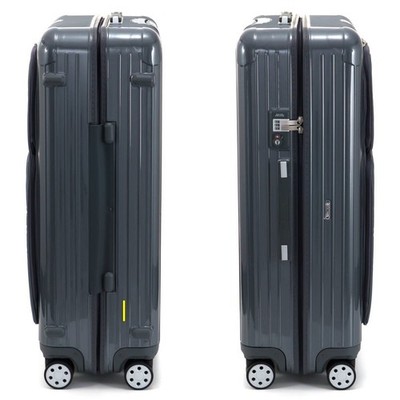 Rimowa Salsa Deluxe Sleeve 104L Black 4-wheels Carry Case Suitcase