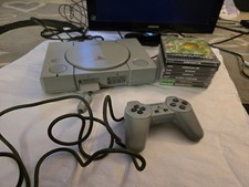 Sony PlayStation 1 PS1 SCPH-9001 W/ 1 Controller, Multiple Games Ect..pls Read