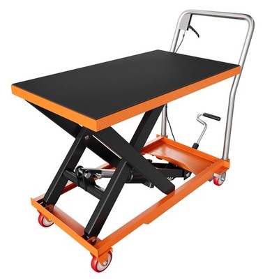 Garvee 1100Lbs Hydraulic Scissor Lift Cart 32'' Height for Material Handling