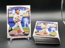 50) 2023 CONNELLY EARLY BOWMAN DRAFT LOT #BD-46 (RED SOX)