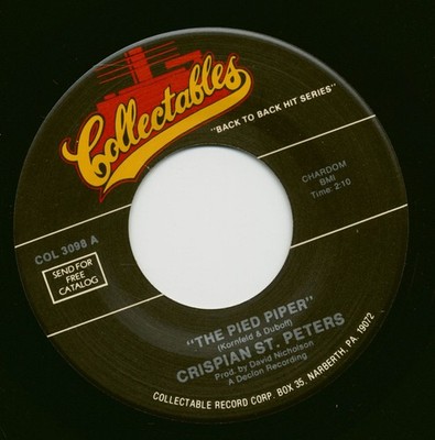 Crispian St. Peters - The Pied Piper - Changes (7inch, 45rpm) - Singles Pop/D...