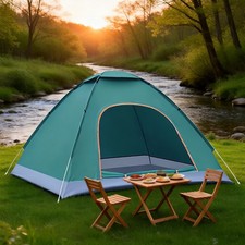 Two-person Tent, Lightweight Camping Tent, Tent Dark Green