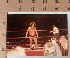 ANDRE THE GIANT Kimala  Original Photograph Snapshot  1980s. Type 1   M23