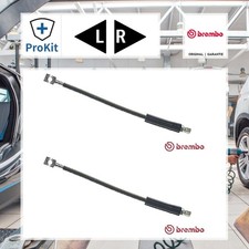 2x ORIGINAL® Brembo Bremsschlauch Vorne, Links, Rechts für Opel ASTRA F CC