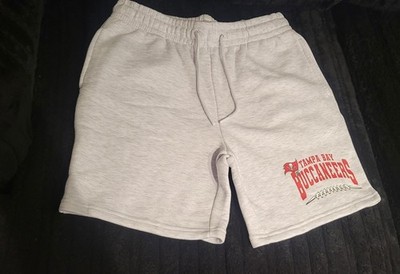 NWOT Men s Primark NFL Tampa Bay Buccaneers  drawstring Shorts Gray Medium