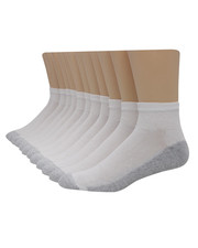 Men'S Double Tough Durability Ankle Socks, 12-Pack, Size 6-12