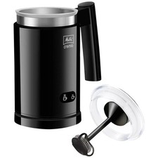 Melitta Cremio II Milk Frother Black Hot or Cold Frothed Drinks Latte Cappuccino