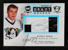 2008-09 Upper Deck The Cup Rookie Draft Boards /25 Bobby Ryan #DB-BR Auto 0ll