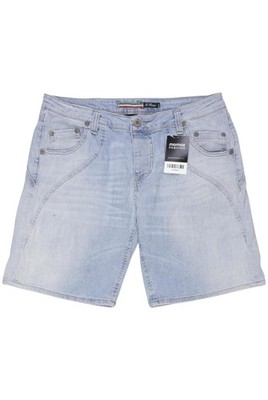 PLEASE Shorts Damen kurze Hose Hotpants Gr. L Baumwolle Hellblau #3bv6efb