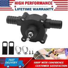 Small Hand Electric Drill Drive Self Priming Pump Oil Fluid Water Transfer Pumps