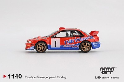 MINI GT Impreza WRC97 チェイス 通常版セット MINI GT Impreza WRC97 チェイス 通常版セット CHASE ! Mini GT 1:64