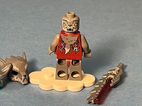 LEGO Chima Minifig #70004 - Wakz - loc008 - Light Scratches/No Cracks