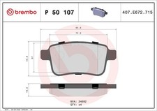 Bremsbelagsatz Hinten Trw-System für Mercedes Citan W415 Mixto Double ab 12-> Bremsbelagsatz Hinten Trw-System für Mercedes Citan W415 Mixto Double ab 12->