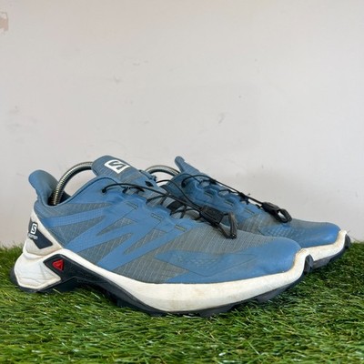 Salomon Turnschuhe Größe 7 Damen grau Supercross Blast Contagrip Laufschuhe