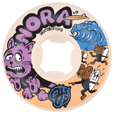 Nora Vasconcellos Surfs Up 2 Elite EZ EDGE 101a Skateboard Wheels 54MM