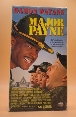 Major Payne VHS 1995 Damon Wayans Acceptable-G **Buy 2 Get 1 Free**
