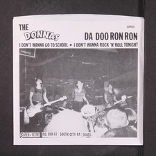 DONNAS: do doo ron ron SUPER*TEEM! 12" LP 33 RPM