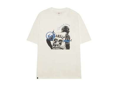 Air Jordan Travis Scott Fragment Tee White XL  DJ0619-133/DJ0620-133