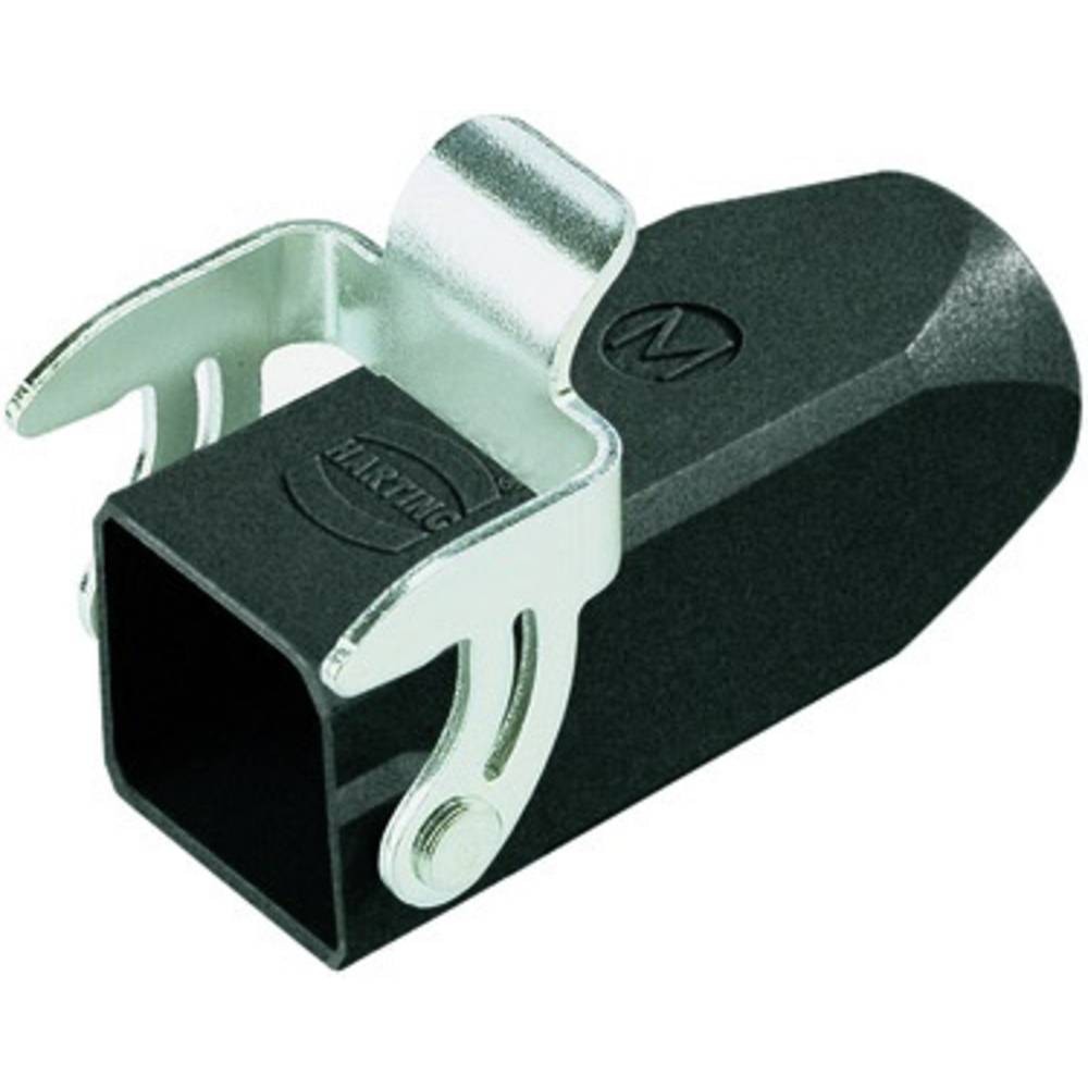 Embase prolongatrice HARTING 19370031750 connecteur Han 16B boitier M32 gris