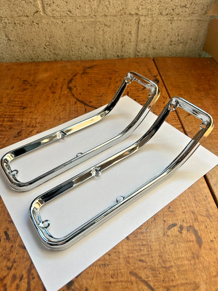 1966 Chevelle Taillight Bezel Set NEW - Image 1 of 4