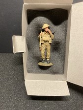 KING AND COUNTRY FOB022 BRITISH TOMMY REFLEMEN W/HELMET RETIRED