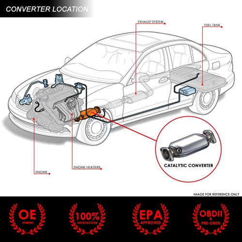 REEMPLAZA COLECTOR ESCAPE CONVERTIDOR CATALÍTICO TRASERO PARA NISSAN ALTIMA 2007-2015 - Imagen 4 de 12