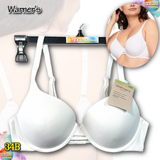 NWT Warner's 34B Cloud 9 Underwire Lift T-Shirt Bra WRW253PU09 White