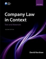 Company Law In Context | Text And Materials | David Kershaw | Englisch | Buch