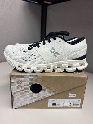 ON Running Women's Cloud X 4 Ivory Black Med Width Multiple Sizes
