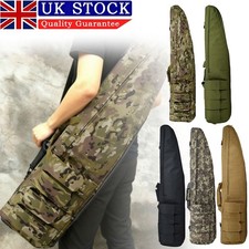 Tactical Hunting Shooting Padded Carry Case Air Rifle Gun Slip Bag 5 Colors UK