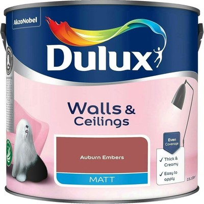 Dulux Matt Dispersionsfarbe - Auburn Embers - 2,5 L
