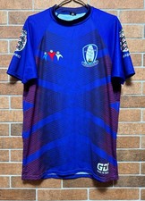 BRIDLINGTON ROVERS AFC 1903 HOME GRZ MATCH WORN #19 JERSEY SHIRT SIZE 44 L BLUE