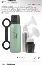 CERES CHILL OG Breastmilk Chiller, Reusable Storage Container, Zen Green