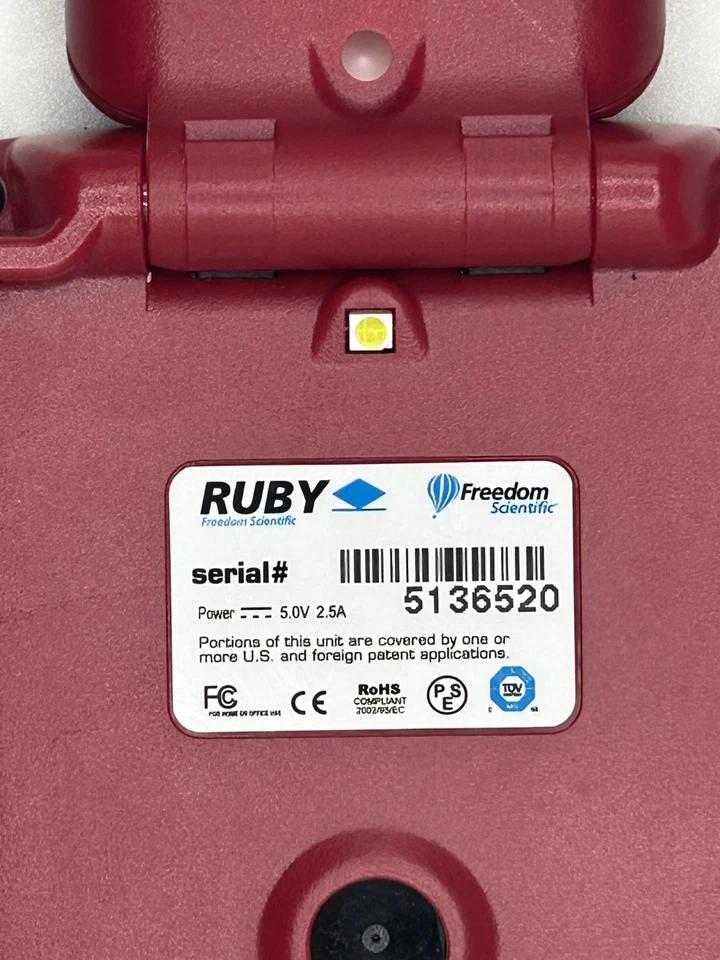 Freedom Scientific RUBY HD Handheld Photo Magnifier LED Flash PARTS ONLY - Image 4 of 4