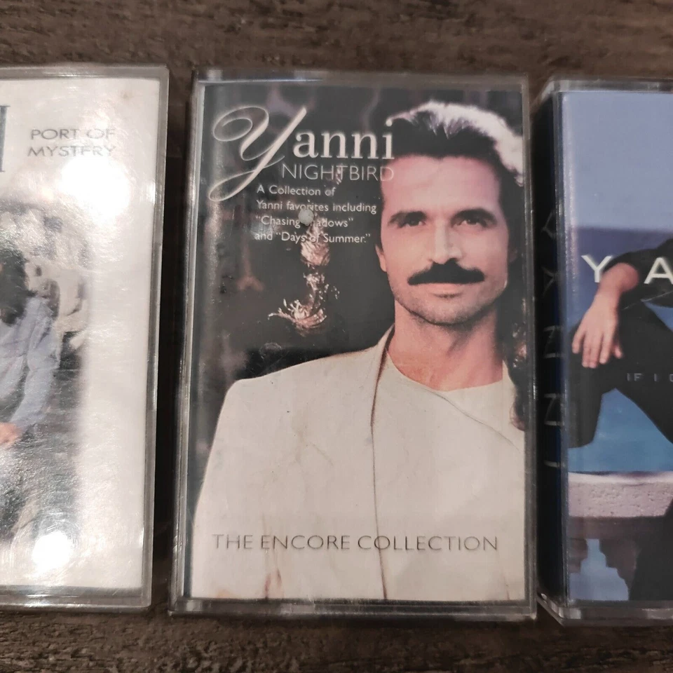 Yanni (Lot of 3) Various Audio Cassette Tapes New Age *Tested Working* - Image 3 of 4