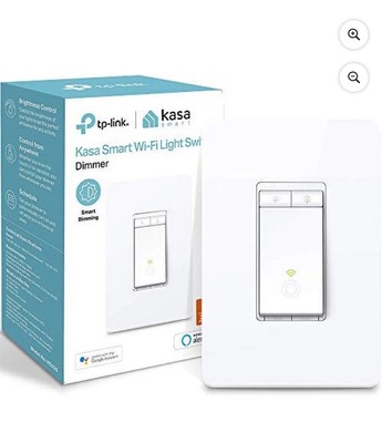 TP-LINK Kasa Smart Wi-Fi Light Switch With Dimmer HS220(US) New Z1