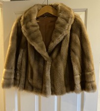 Tissavel Faux Fur Cape Jacket