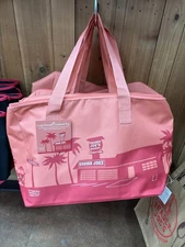 FREE Trader Joe's Large Insulated Reusable Tote Bag 8 Gallon Peach Color
