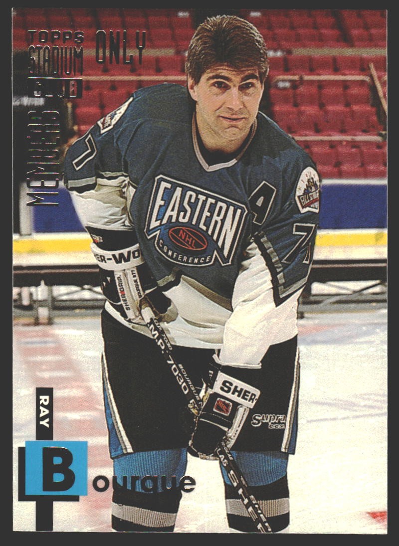 Ray Bourque #25 1994-95 Stadium Club Members Only 50 Boston Bruins