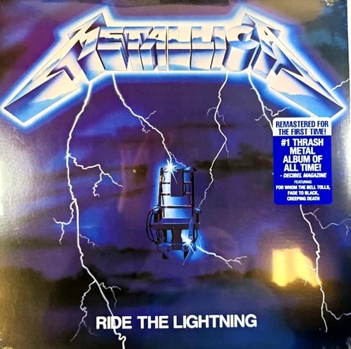 Metallica Ride The Lightning LP Album vinyl record remastered reissue 2023