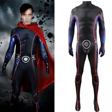 Wiccan Cosplay Suit William Billy Bodysuit Halloween Jumpsuit Adult Kids Costume