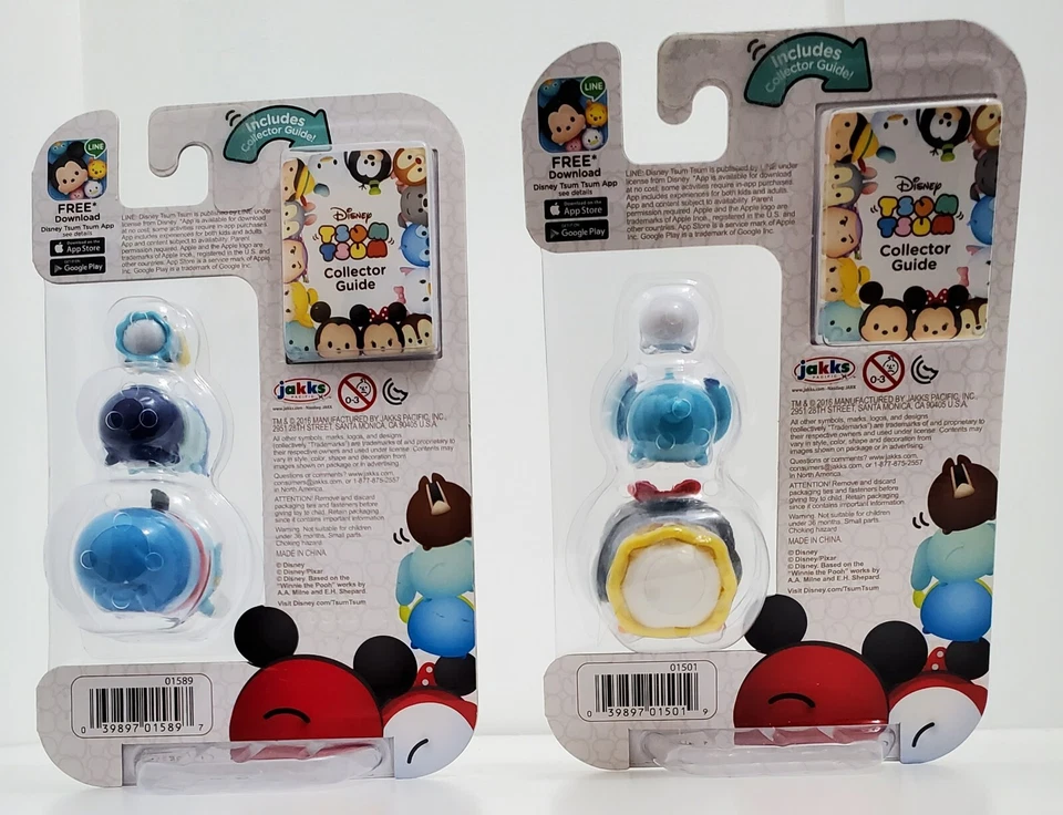 Disney Tsum Tsum Series 3 Lote de (2) Apresentando Gênio e Branca de Neve [NOVO LACRADO]  - Imagem 4 de 4