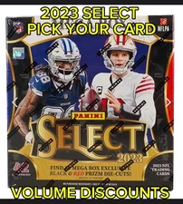 2023 Panini Select Football PICK YOUR CARD COMPLETE YOUR SET