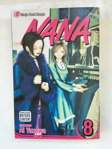 NANA Band 8 Shojo Beat Comic von Ai Yazawa japanischer Manga Band V.8 Englisch