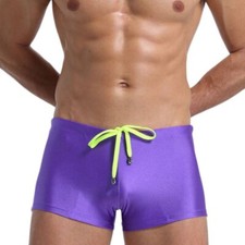 Beach Shorts Underwear Swimwear Swimming Pants Men's Summer Boxer Briefs Trunks