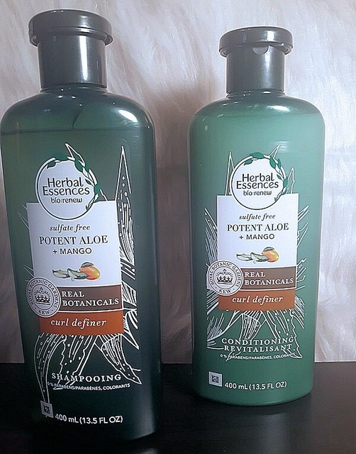 Herbal Essences Potent Aloe+Mango / 0 Parabens.. 13.5 fl oz shampoo