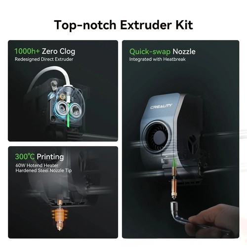 3D Printer 600mm/S Speed Direct Extruder AutoLeveling Dual Stable AllMetal Build - 第 3/7 張圖片