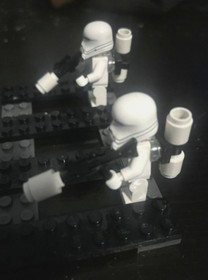 Lego STAR WARS First Order Flame Trooper Minifigure Lot of 2 75103
