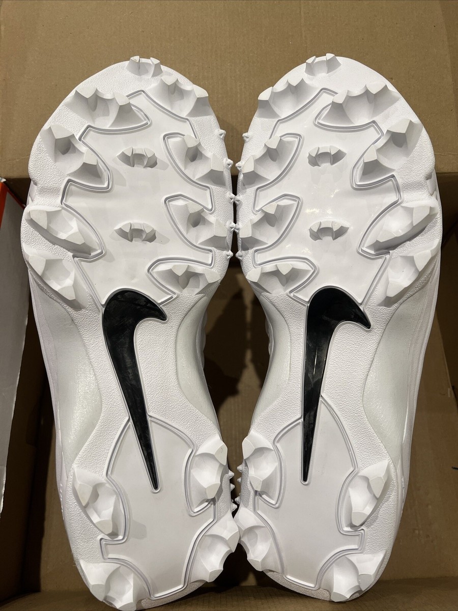 Nike Force Savage Pro 2 Shark White Football Cleats Size 13.5 WIDE - CK2823-100 Nike Force Savage Pro 2 Shark White Football Cleats Size  main image 4