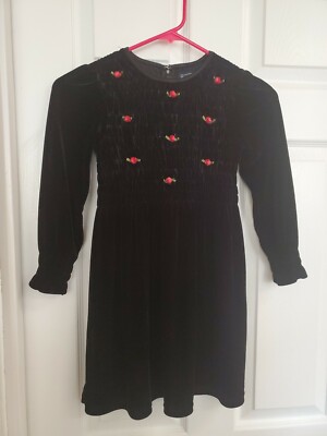 Robe Fille The Children's Place - Taille 4 - Couleur Rouge/Magenta - Sans Manches - Occasion TB